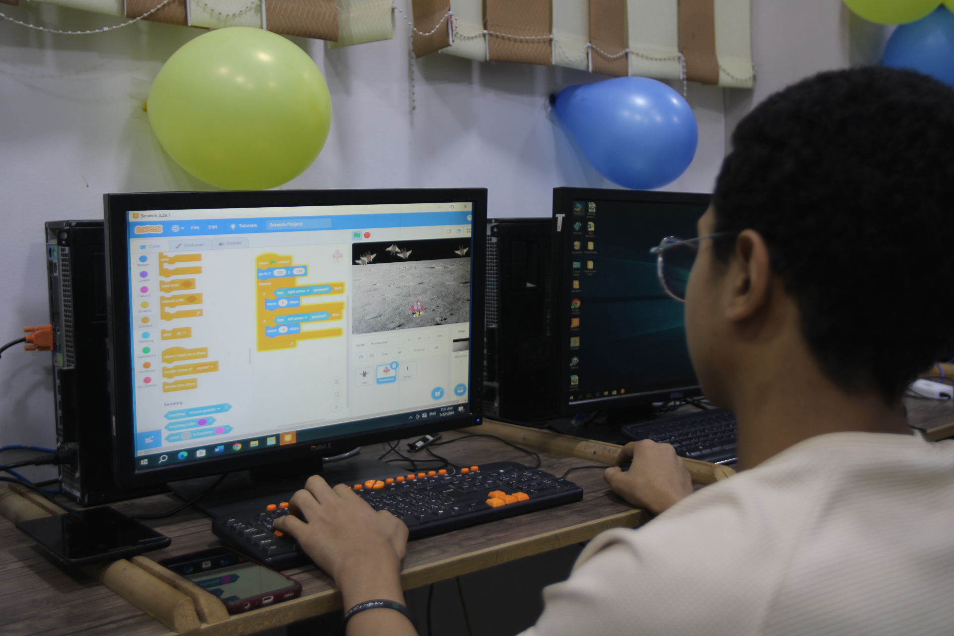 برمجة لعبة Scratch احترافية